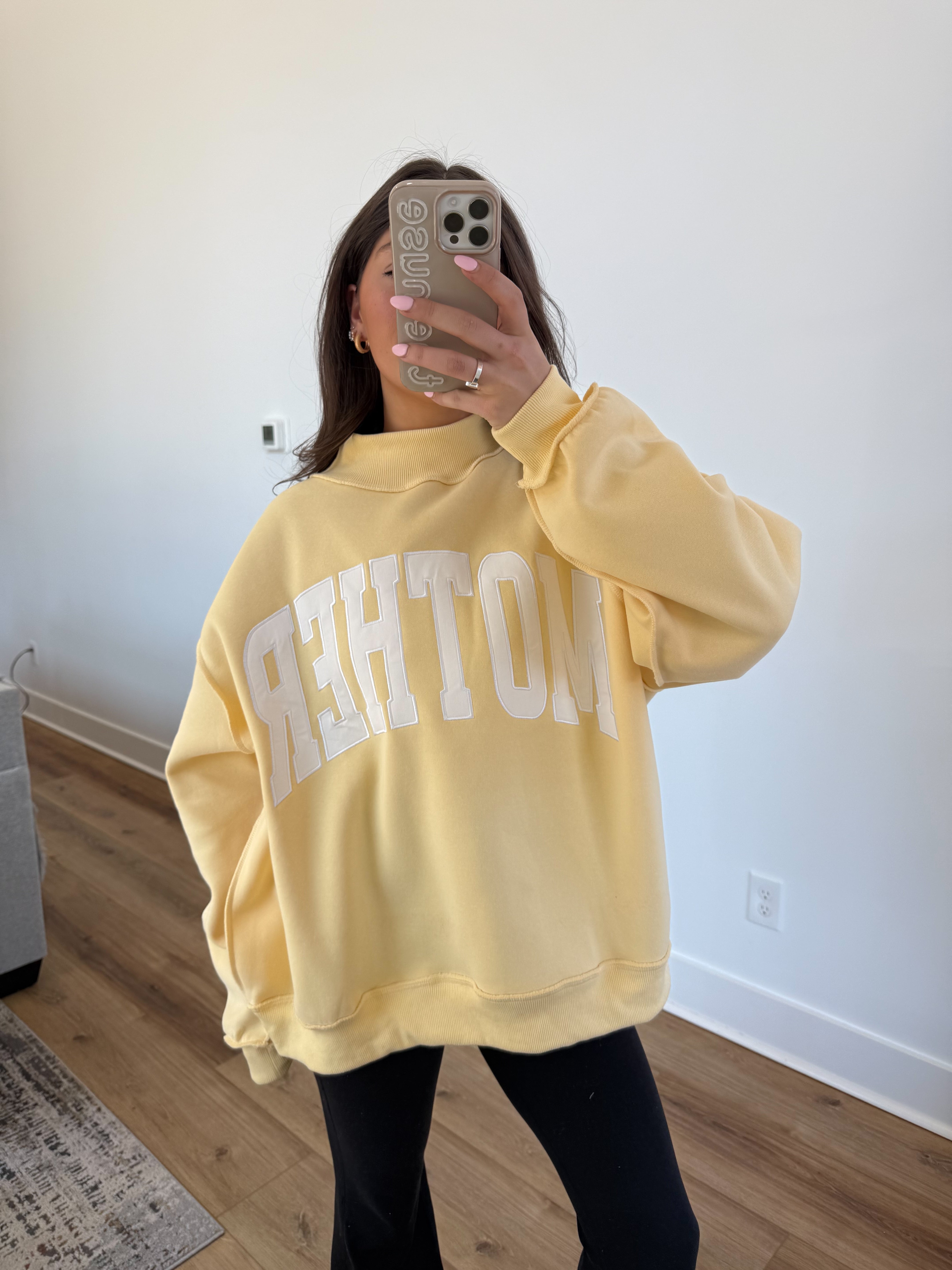 Mother Mockneck (Yellow)(Restock) – Shop The Muse