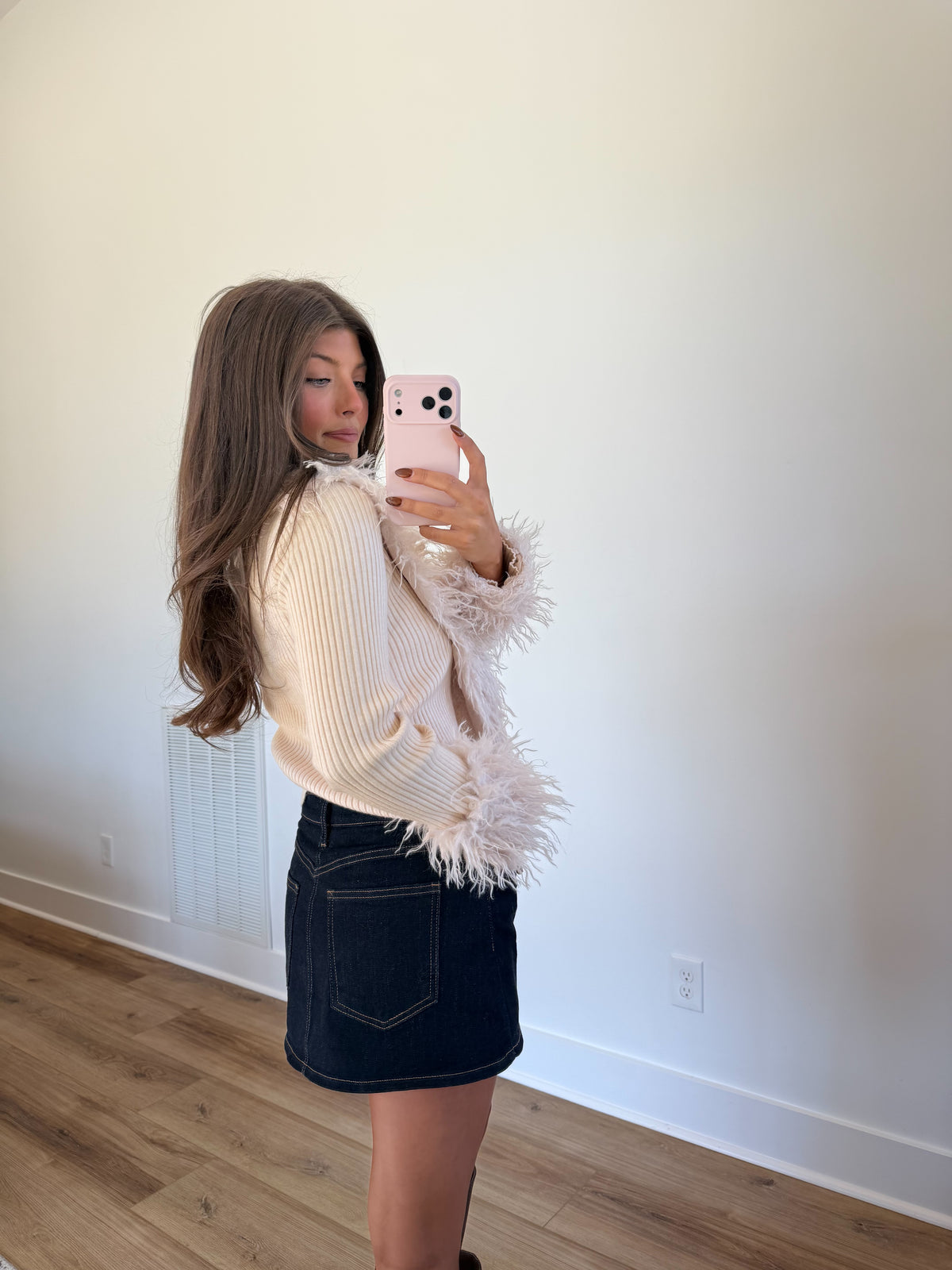 Elaine Fur Top (PRE-ORDER (1-2 weeks)/ Restock)