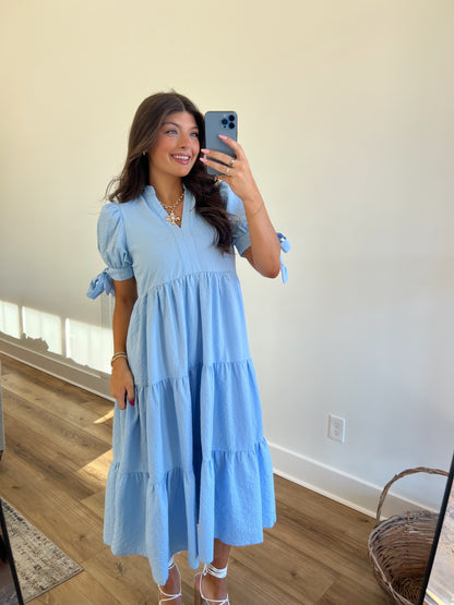 Sunday Best Midi Dress (Blue)