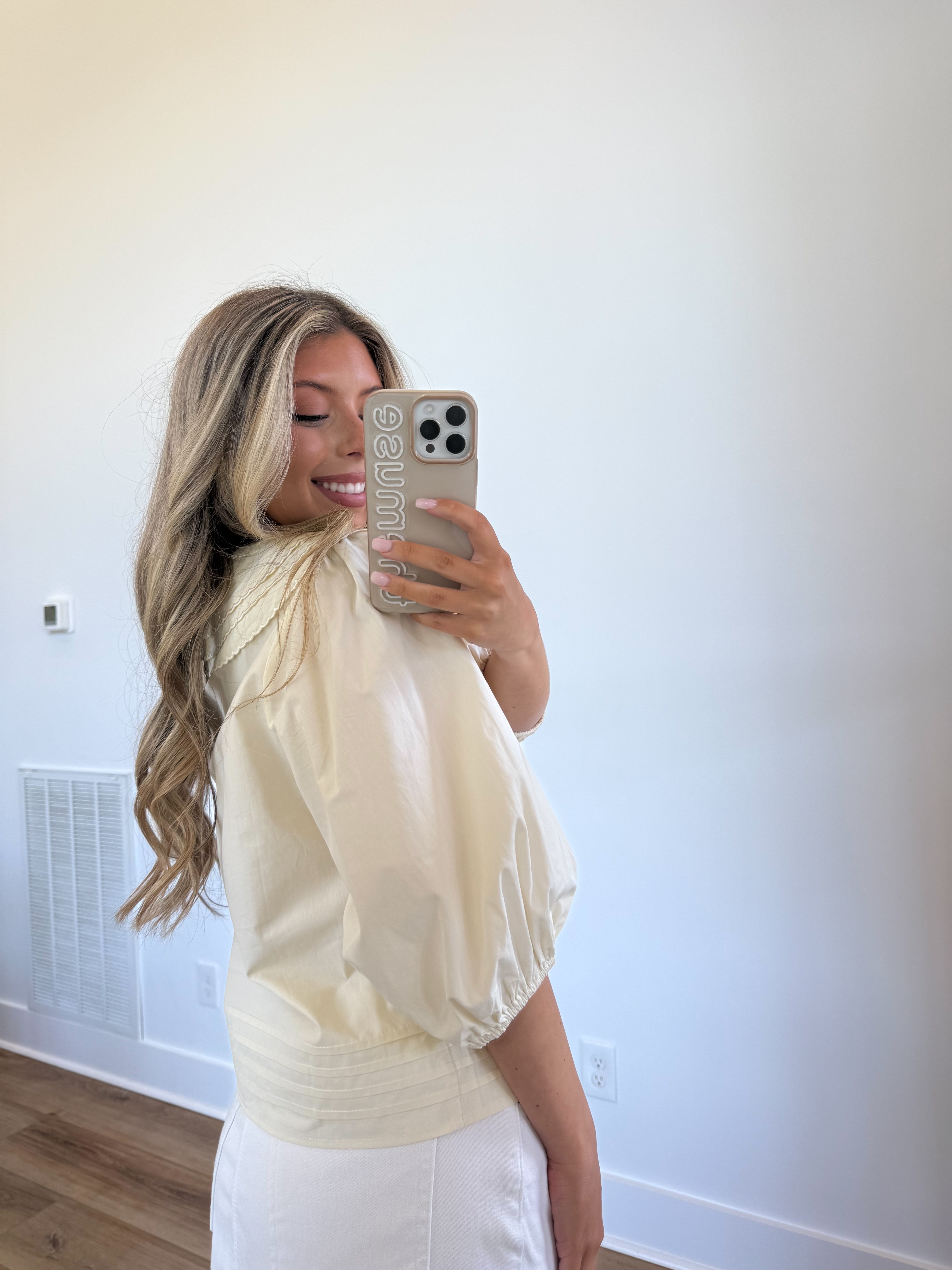 The Heirloom Blouse (Ivory)