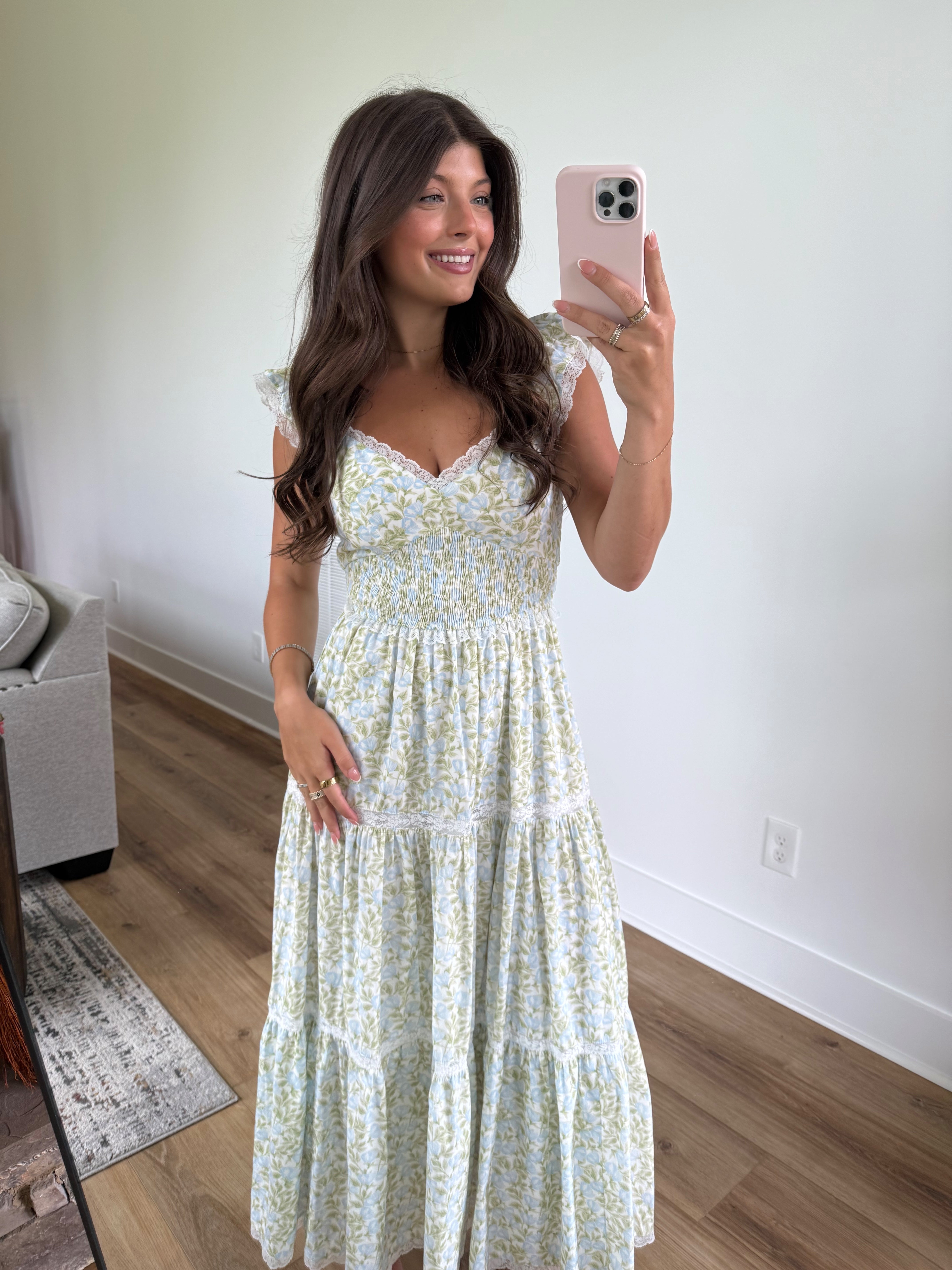 Blue Garden Dress