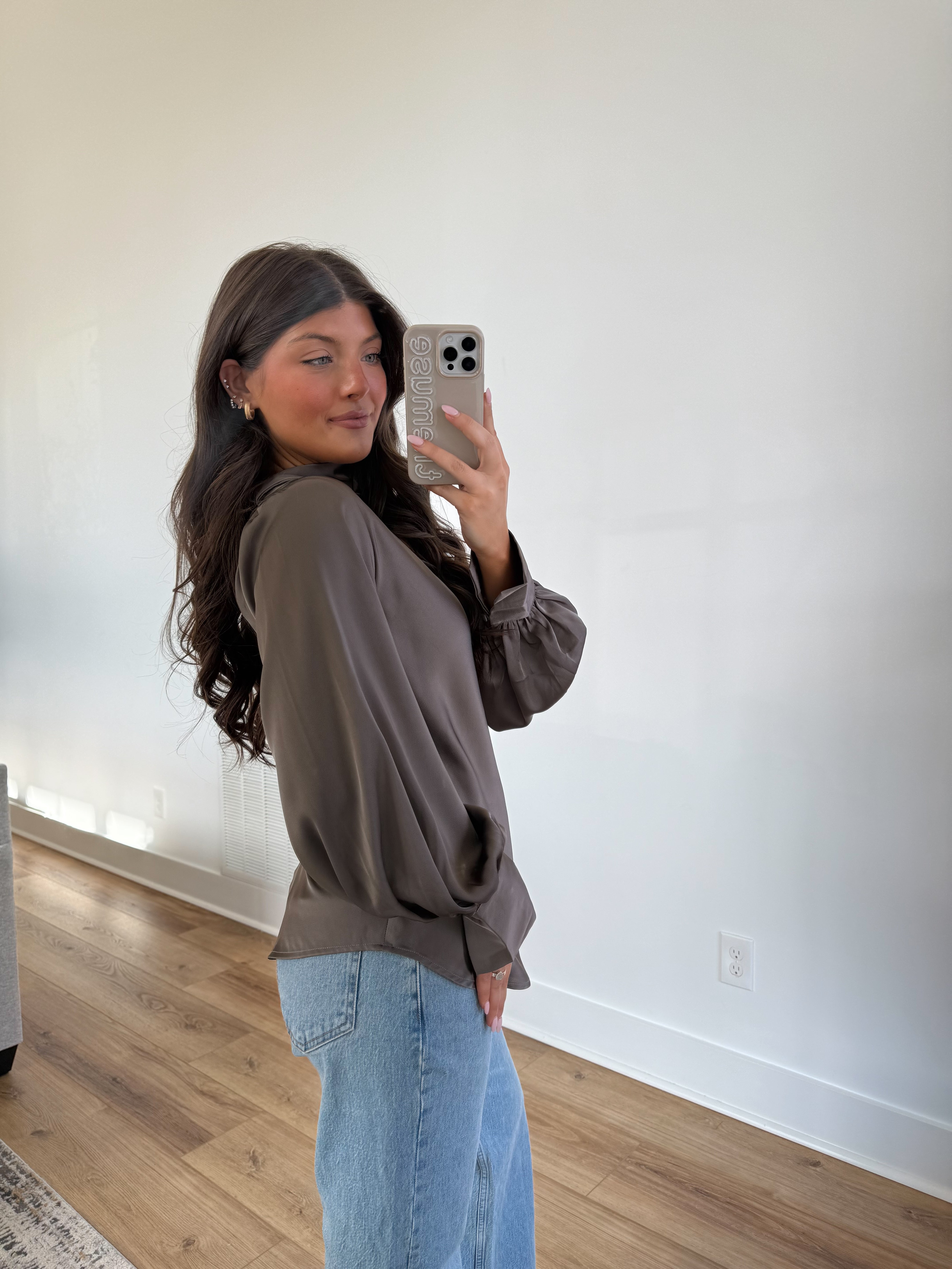 The Luxe Satin Top