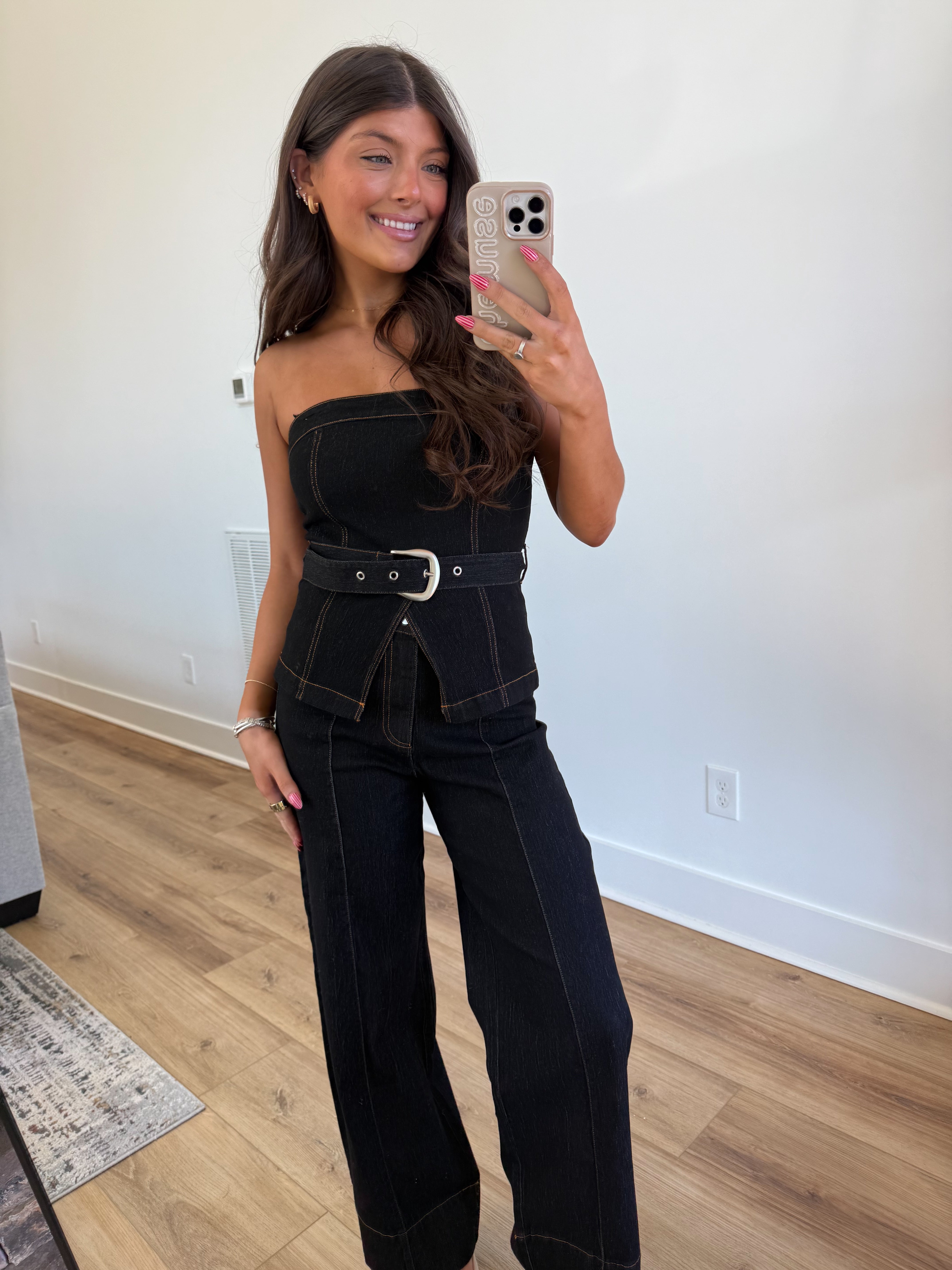 Denim Buckle Set