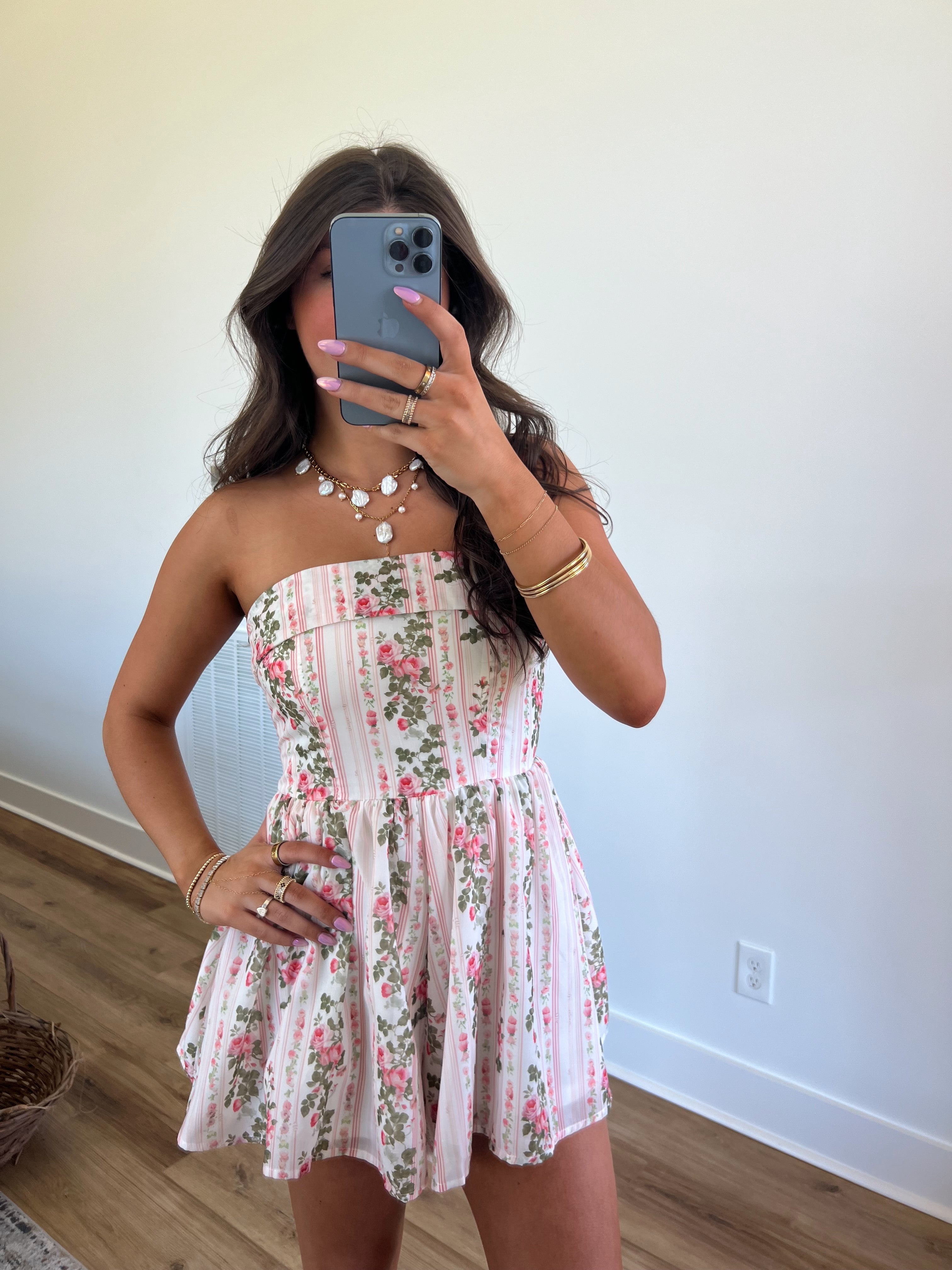 Rose Breeze Romper
