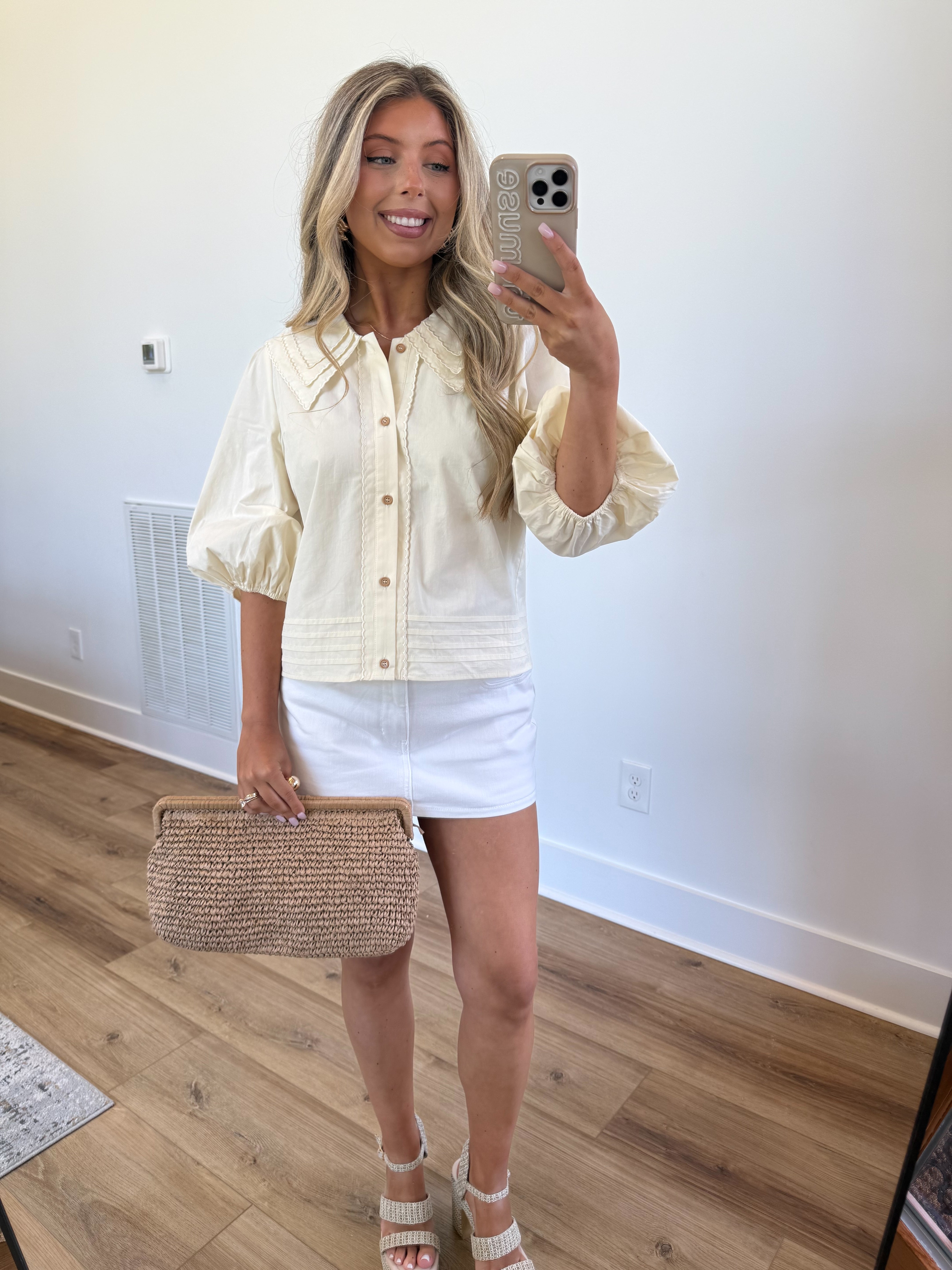 The Heirloom Blouse (Ivory)