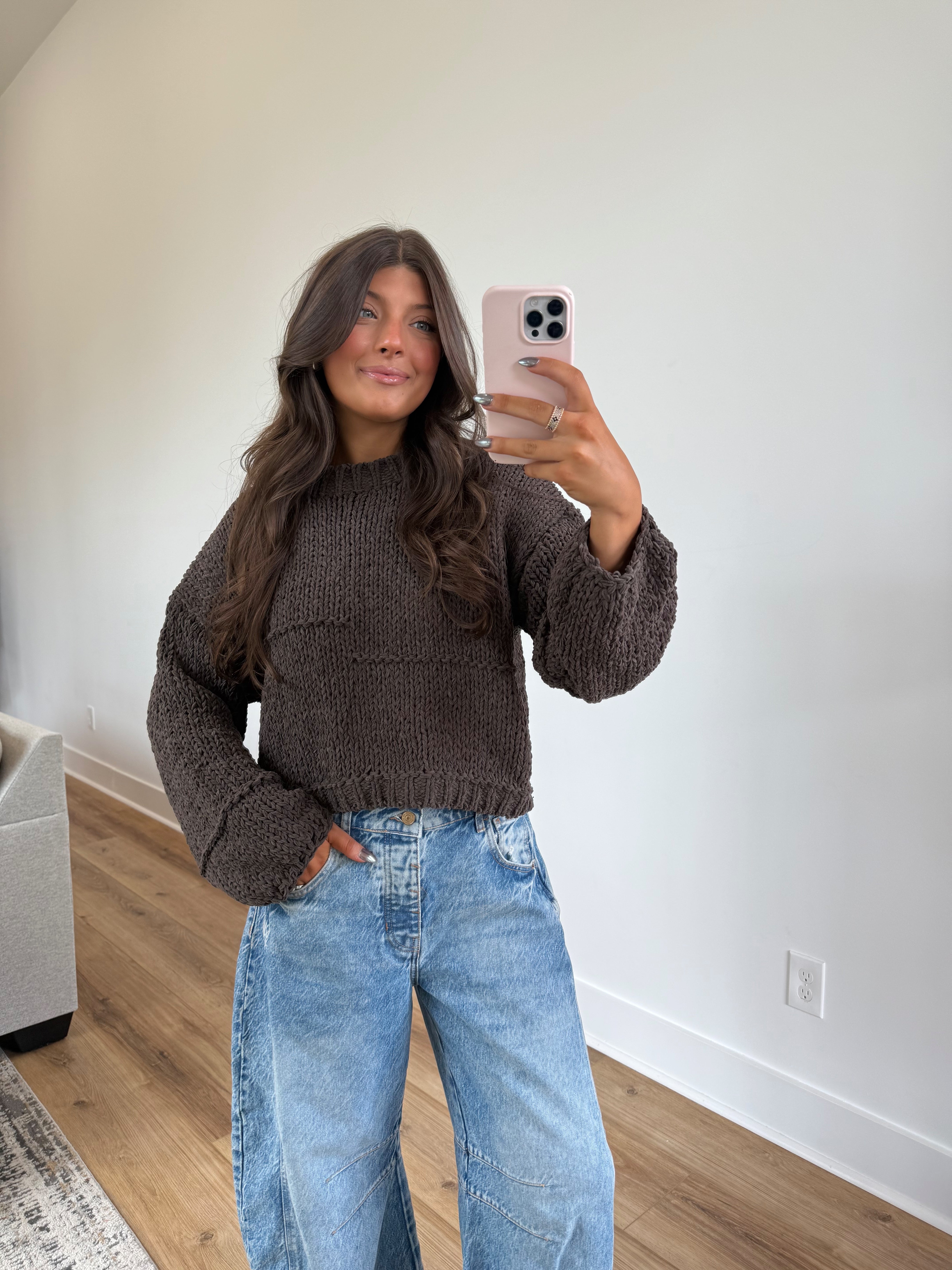 Chunky Cocoa Sweater