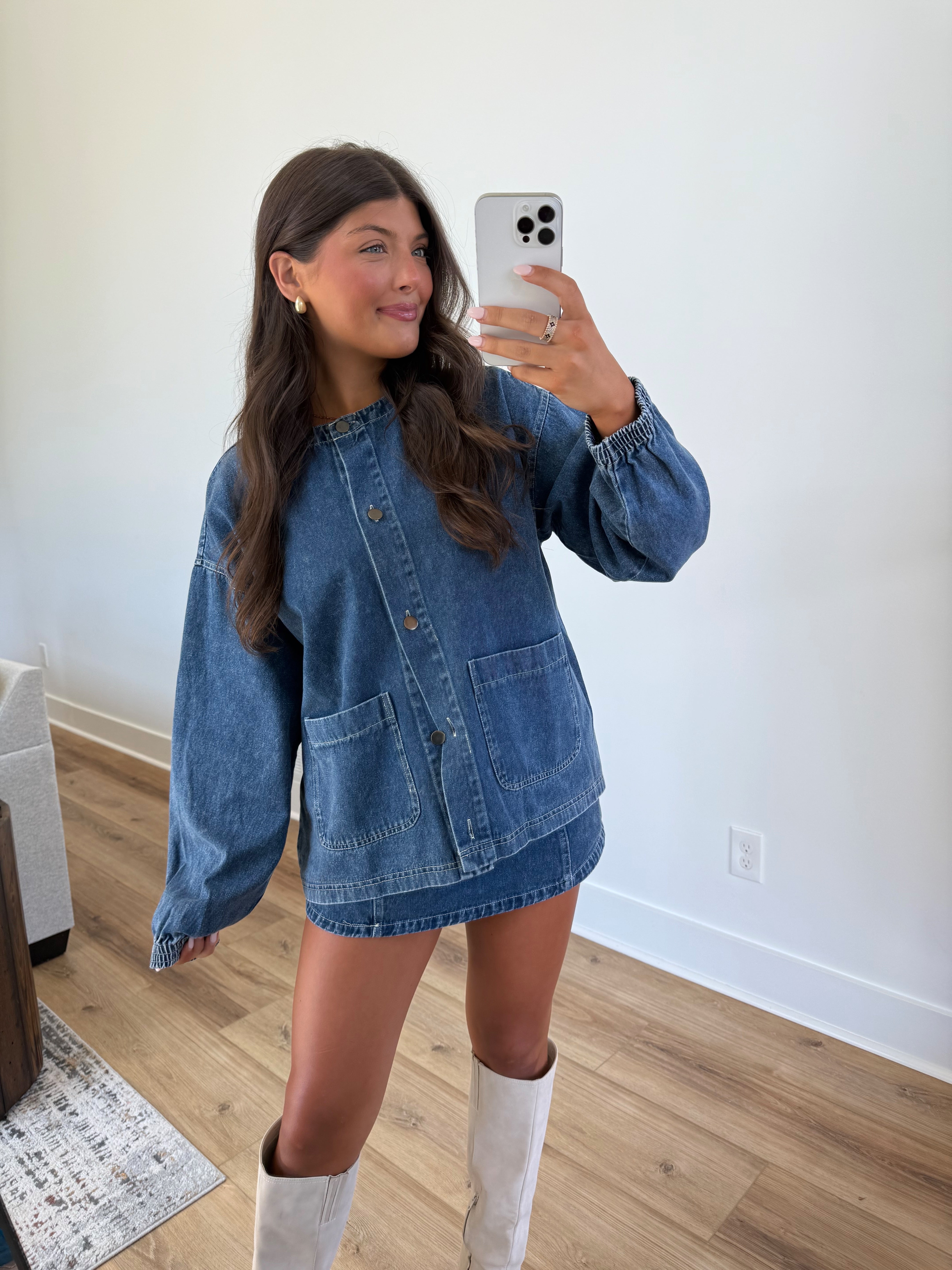 Dairy Girl Denim Set(PRE-ORDER (End of Oct.)/ Restock)