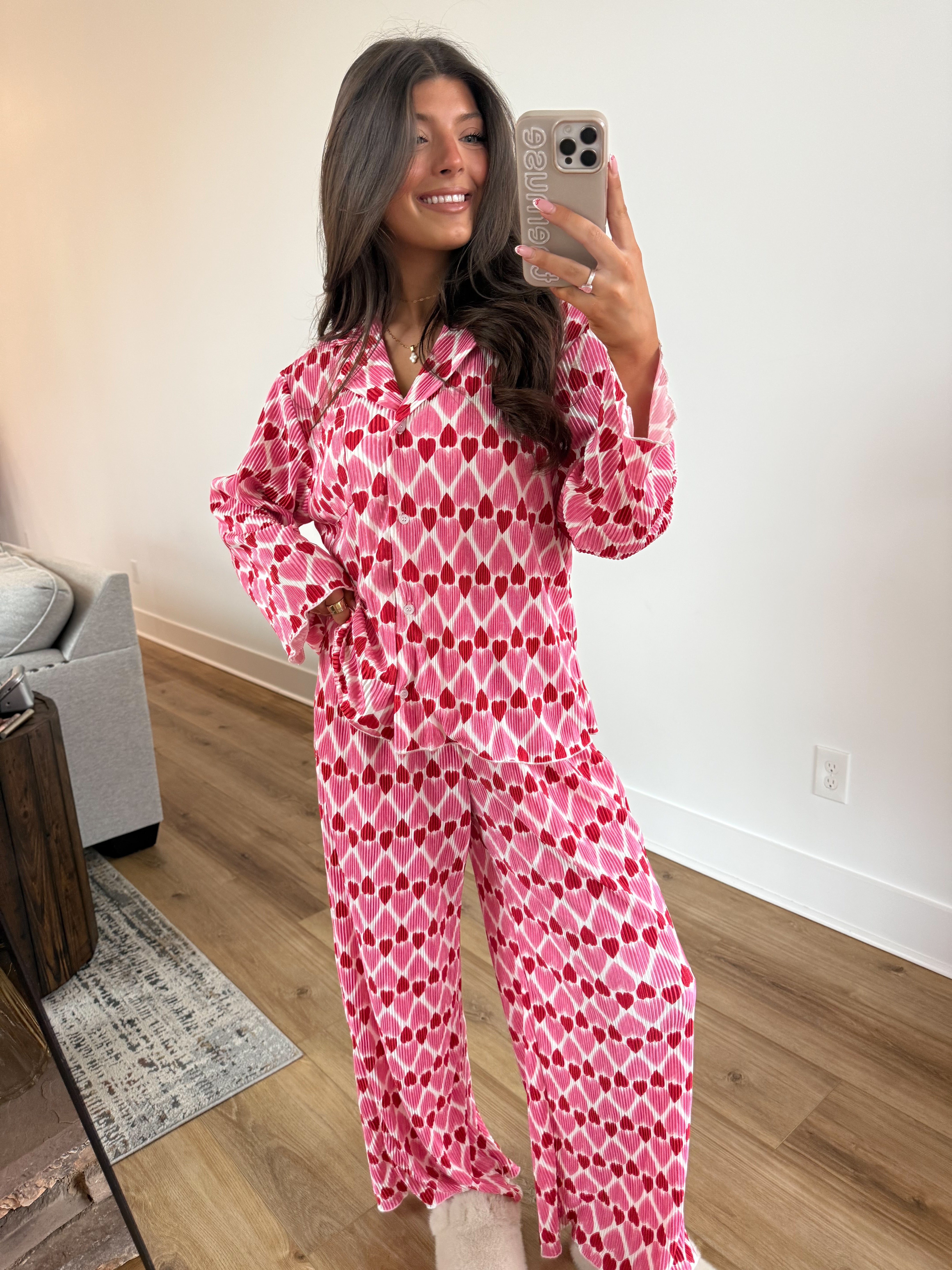 Dream in Hearts Pajamas