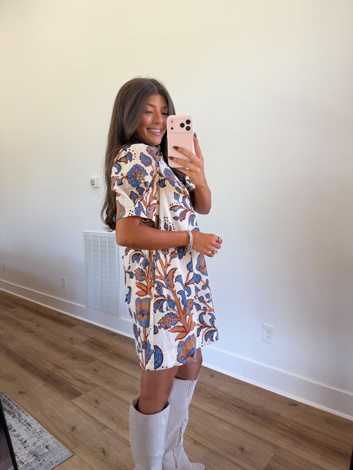 Autumn Heirloom Mini Dress