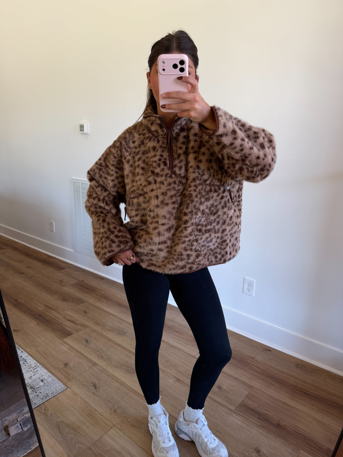 Cheetah Sister Pullover
