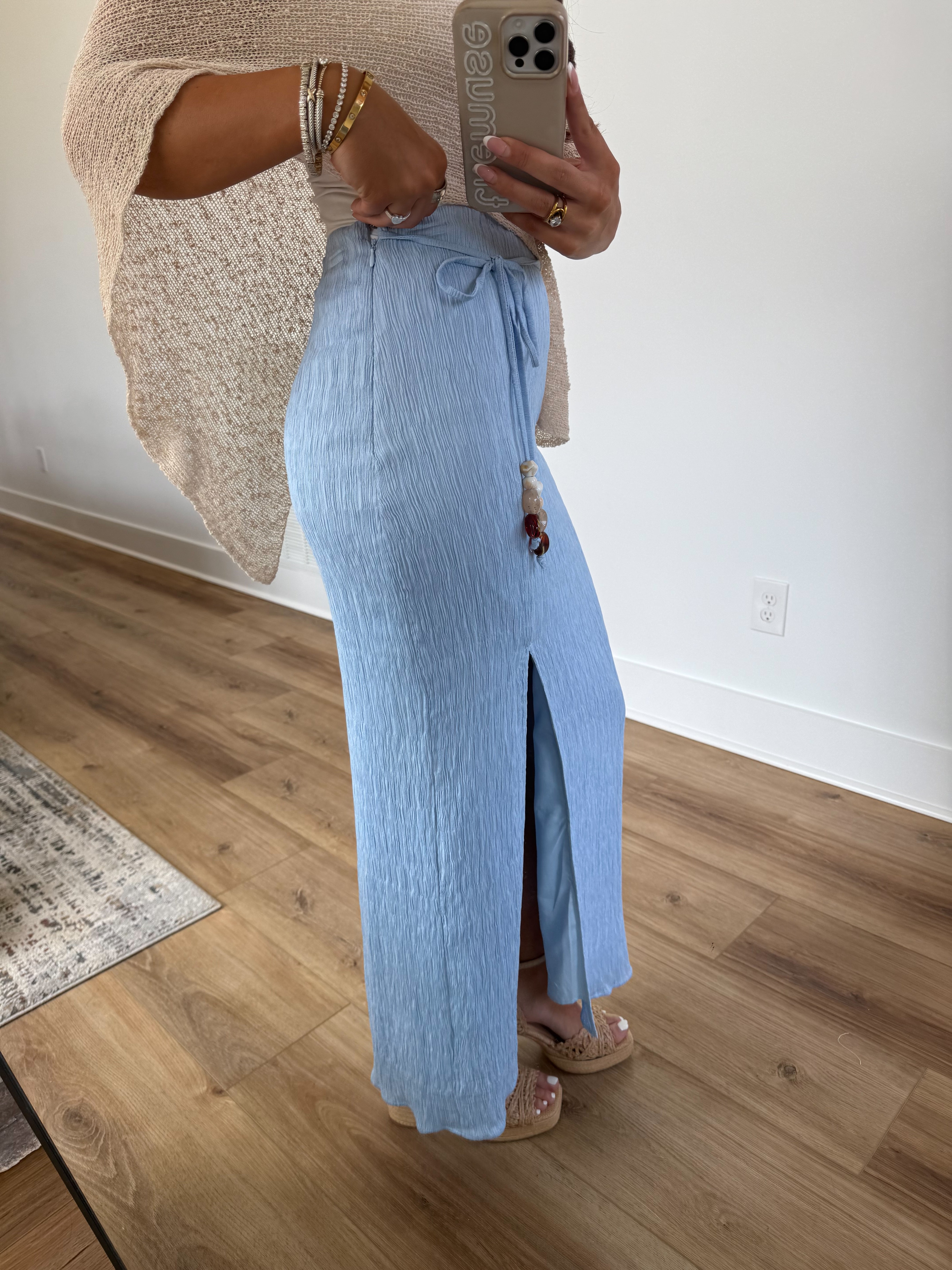 Ocean Tie Skirt
