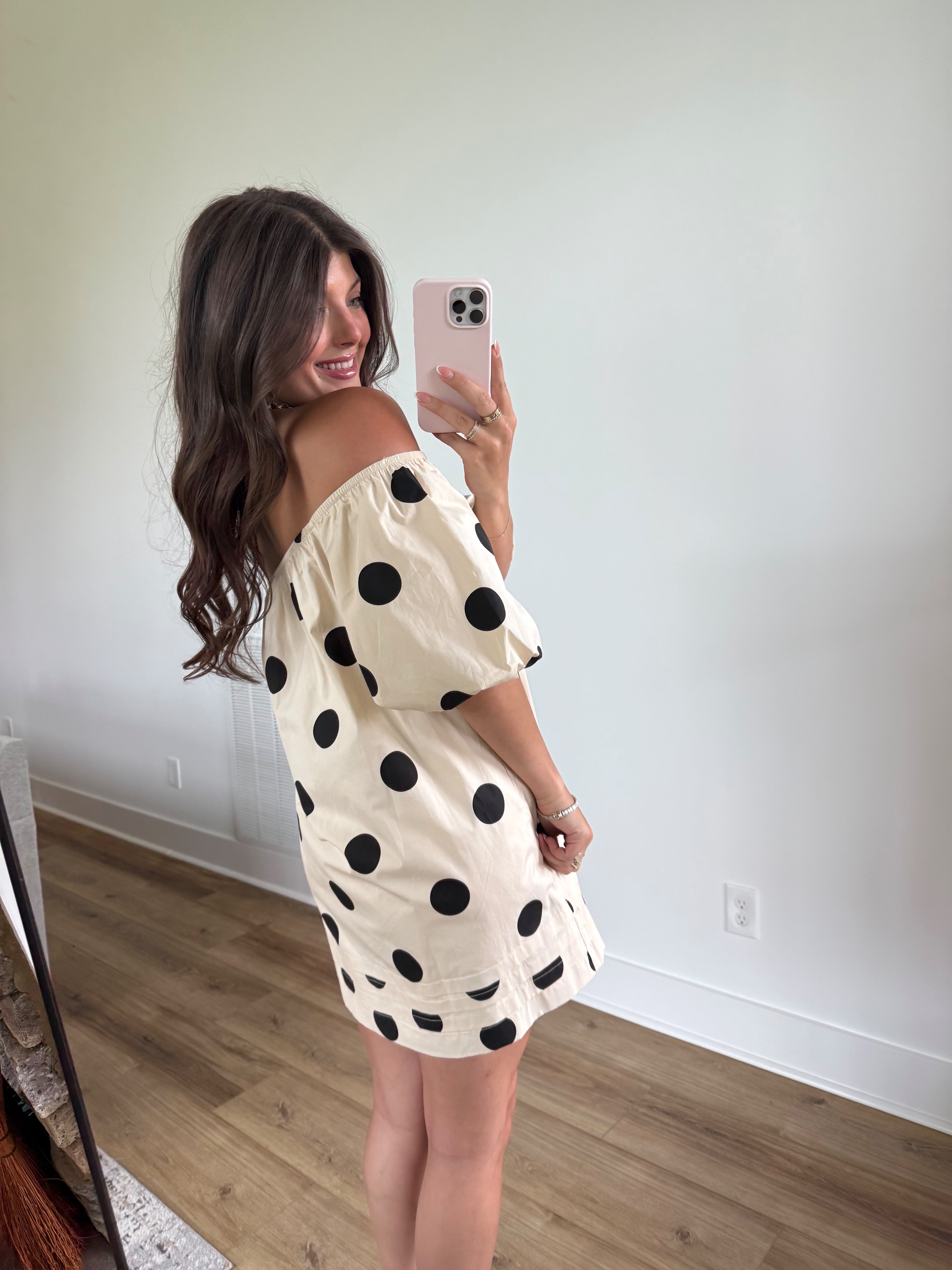 Polka Dot Island Escape Dress