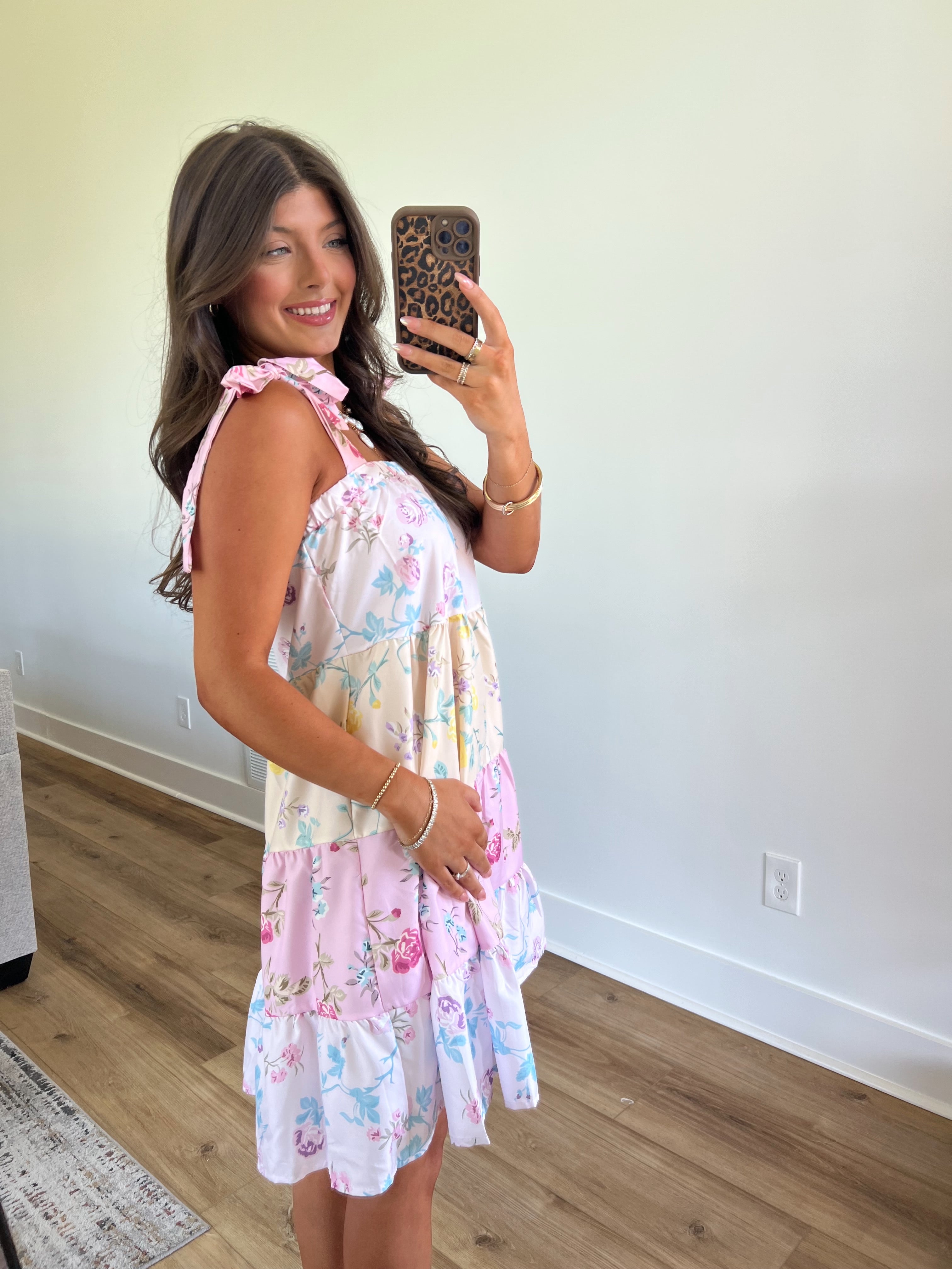 Sunny Day Floral Mini Dress