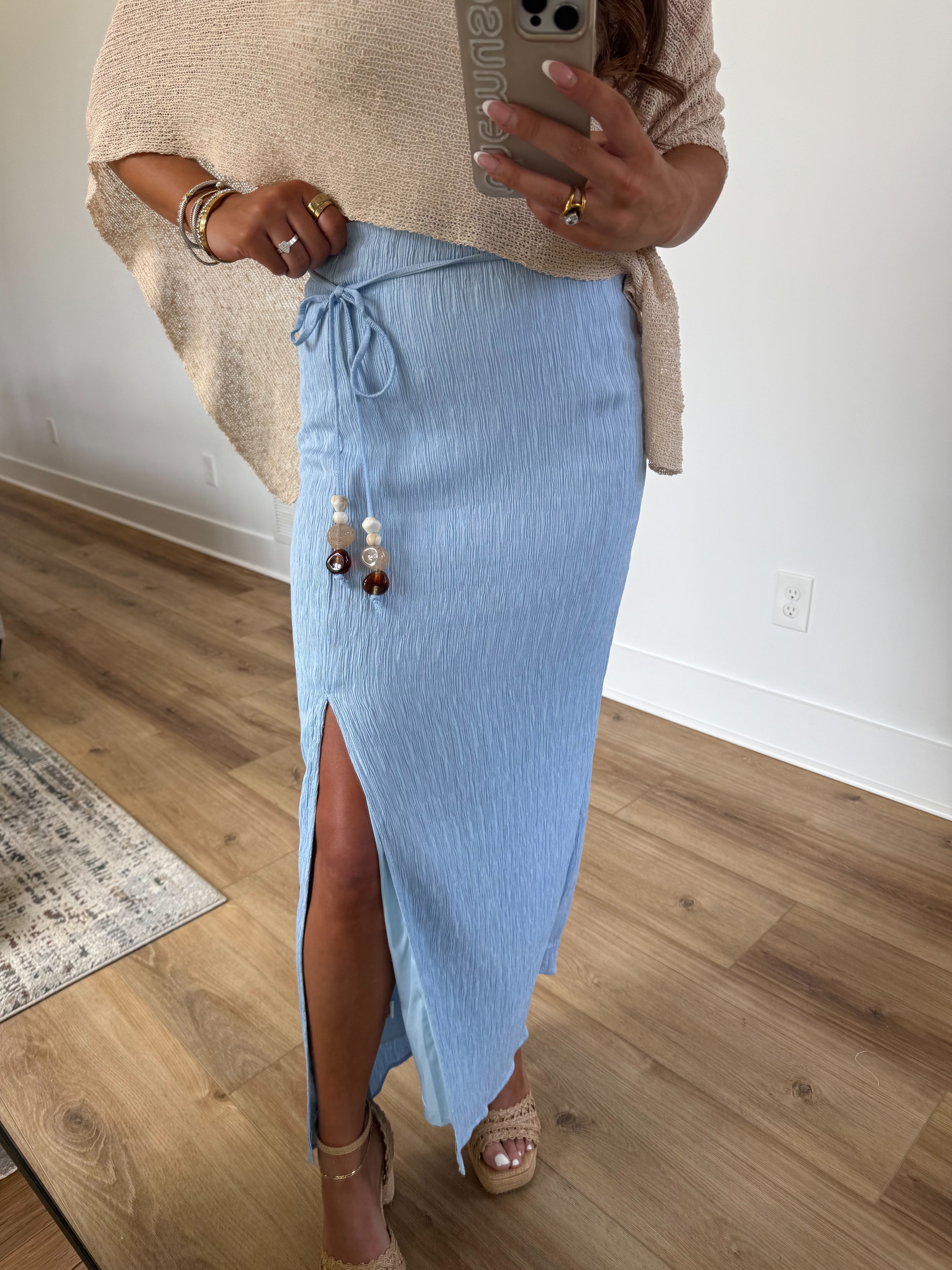 Ocean Tie Skirt