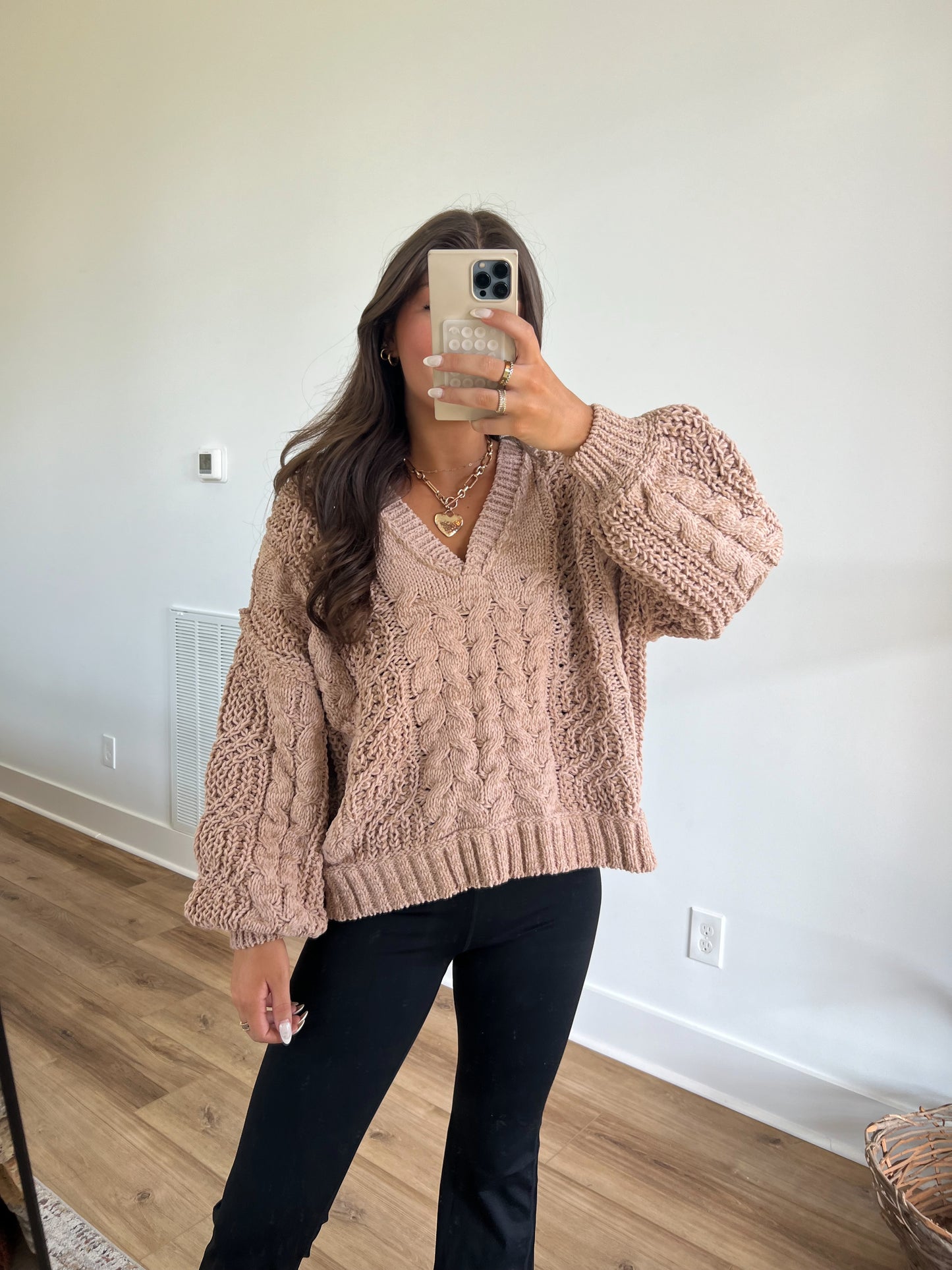 Choclate Chenille Sweater