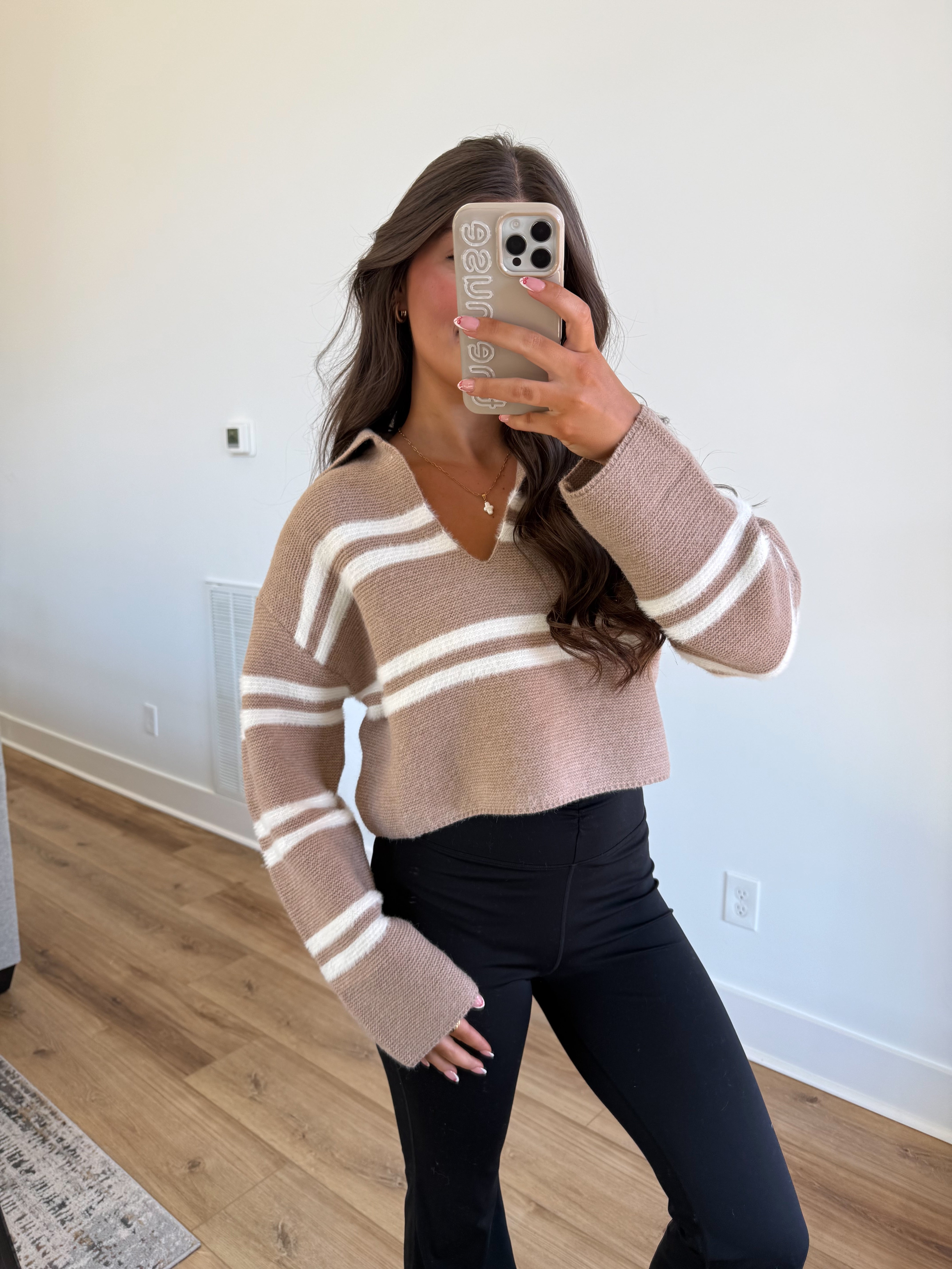 The Oat Stripe Sweater