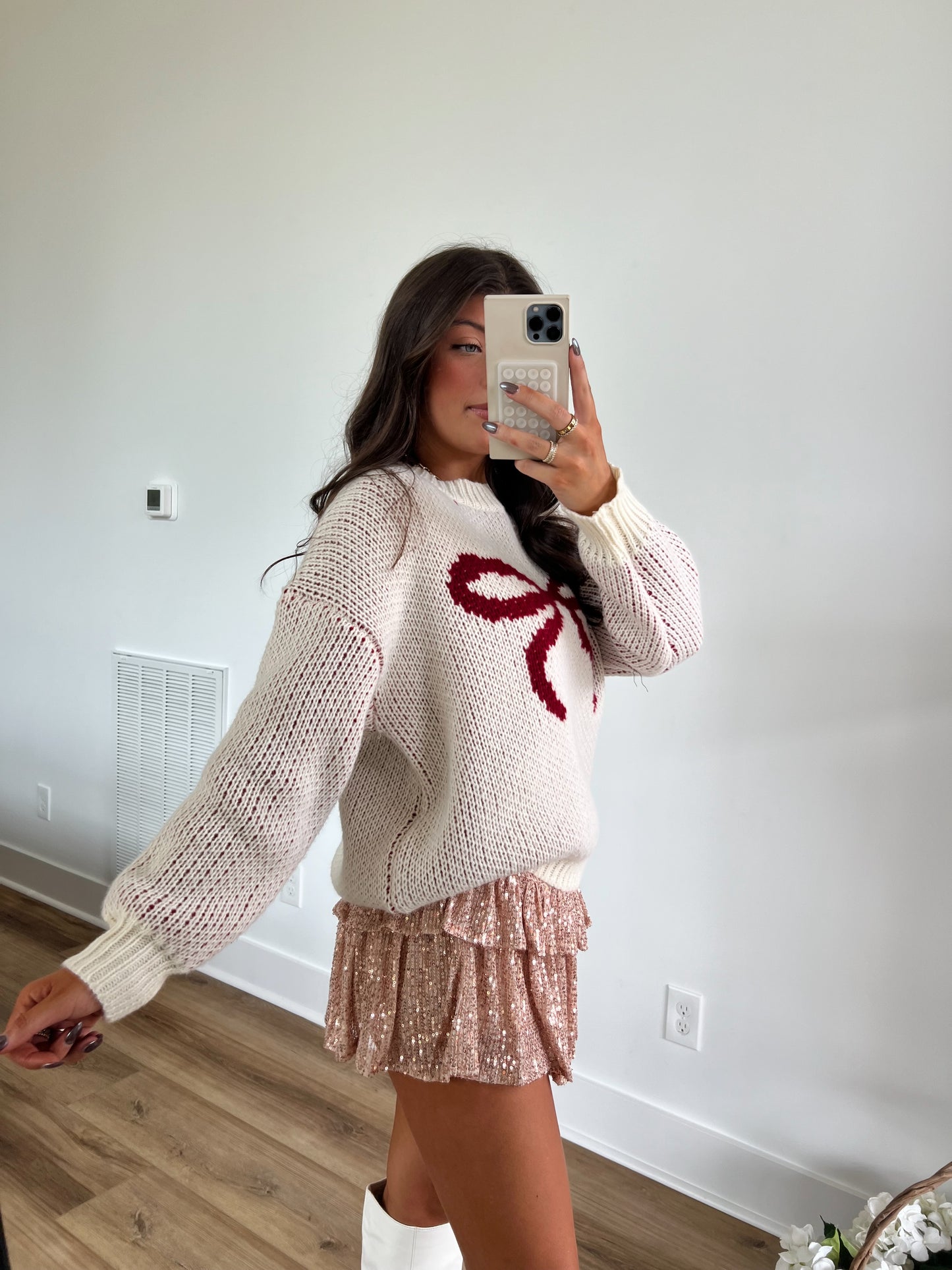 Bow Knit Sweater