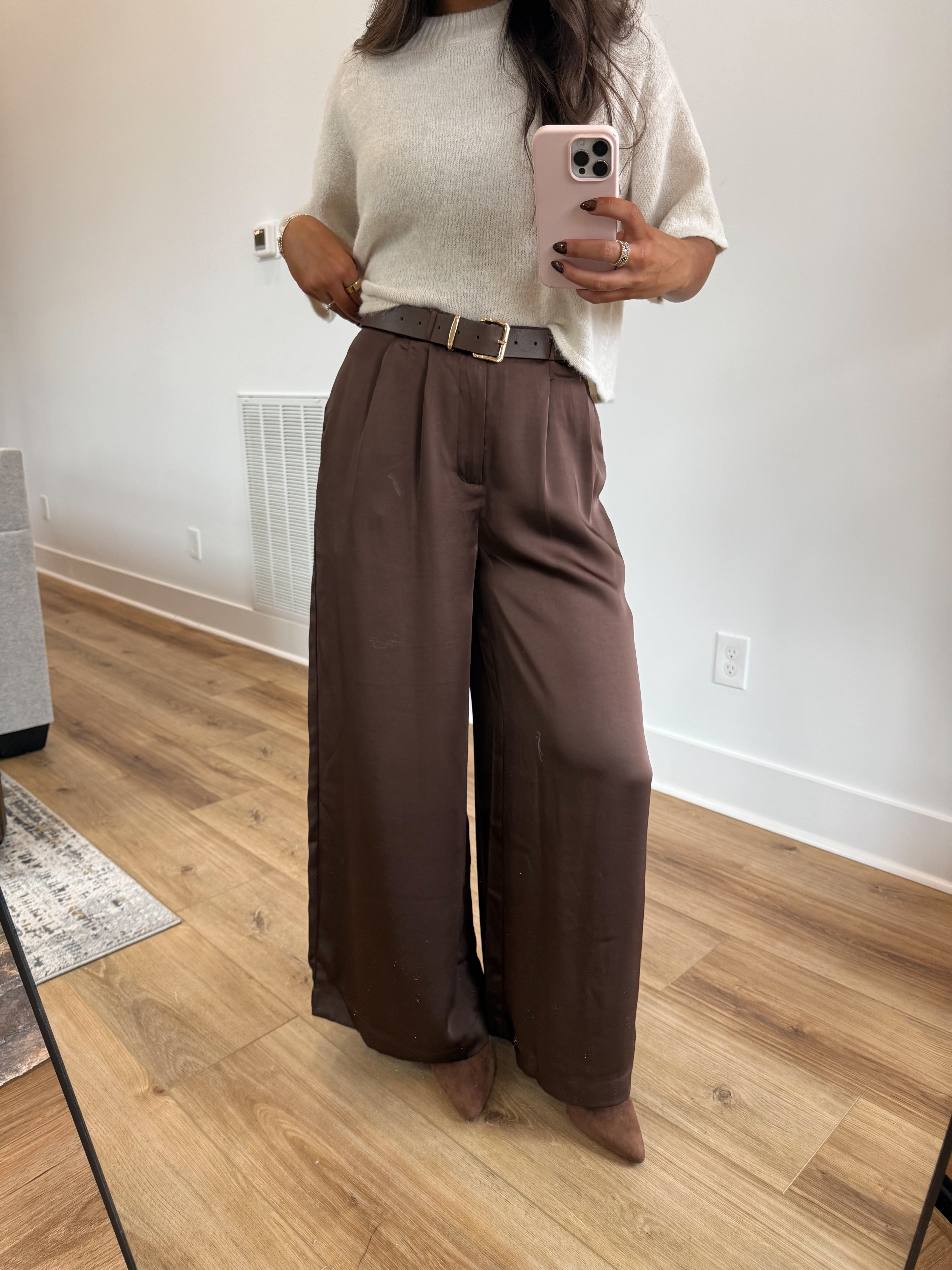 The Luxe Belted Pants