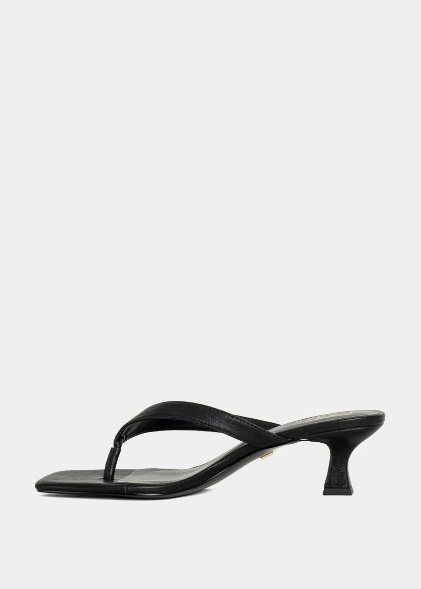 City Chic Kitten Heel (Black)