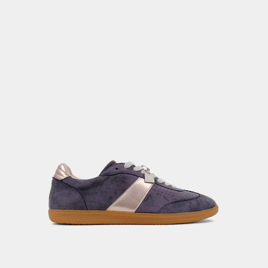 Charcoal Suede Sneaker