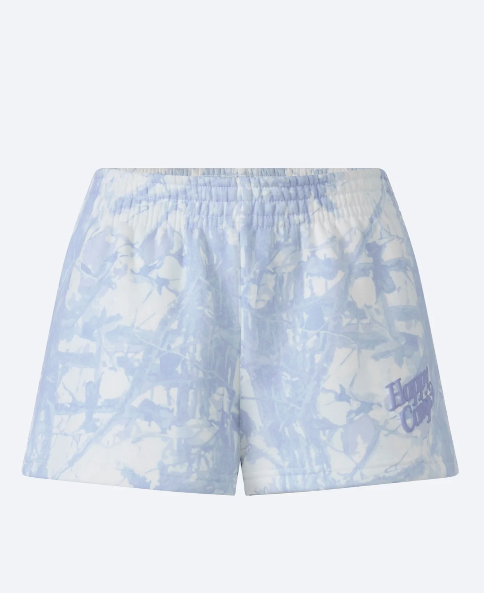 Blue Camo Sweatshorts