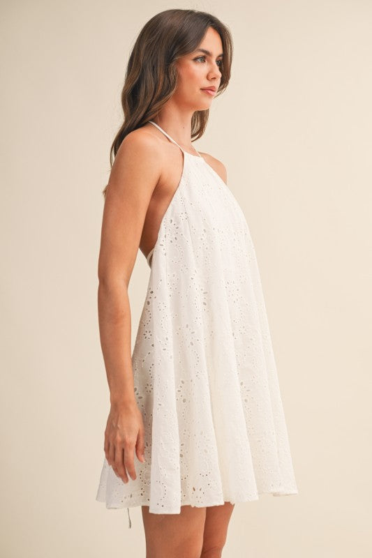 Sweet Escape Eyelet Dress