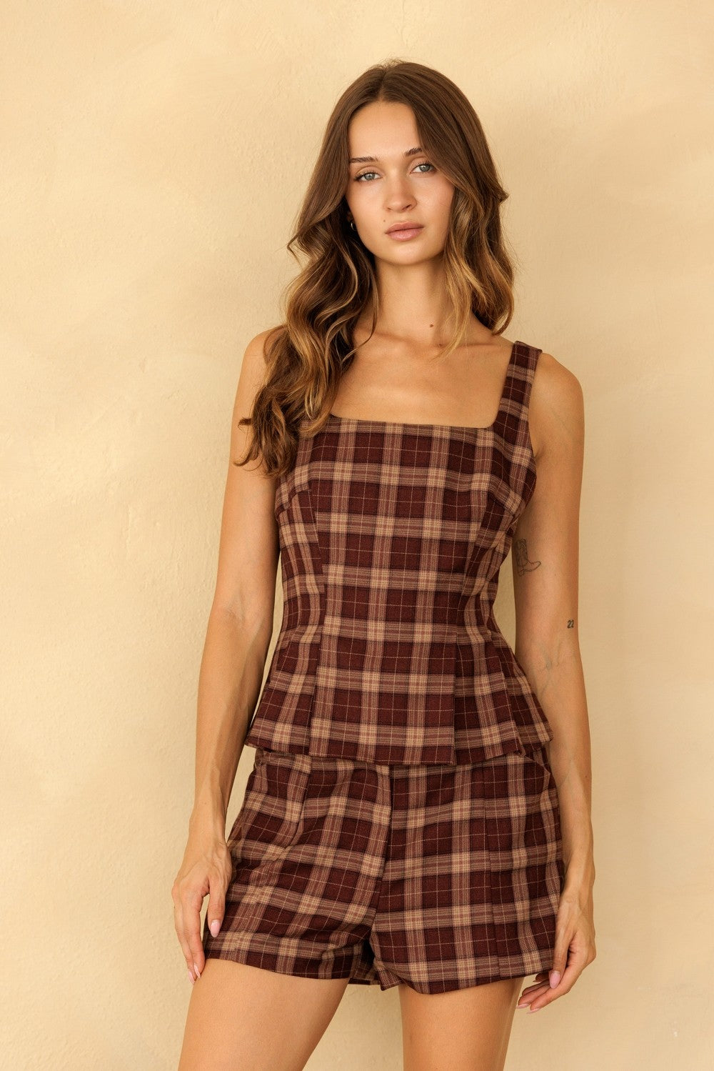 Oxford Plaid Set
