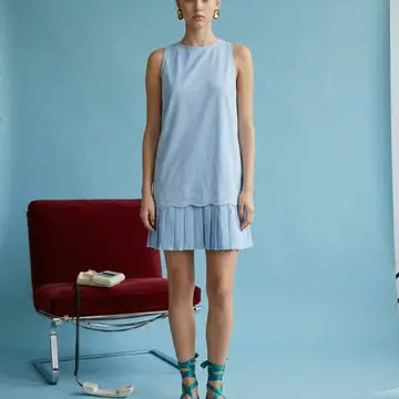 The Bluebell Pleat Mini