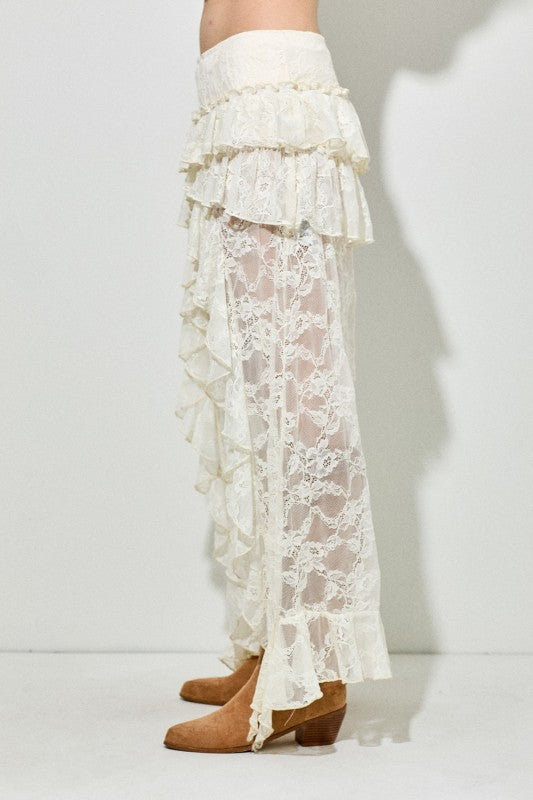 Amarillo Lace Skirt