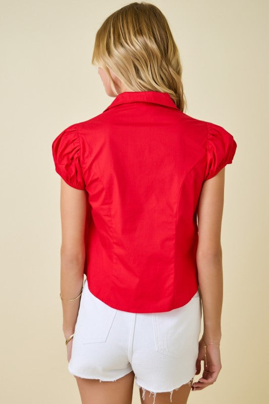 The Cherry Pop Blouse