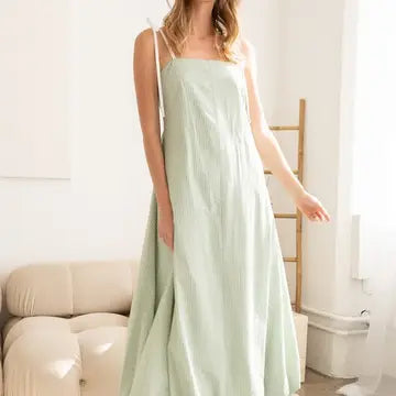 The Sweet Easter Stripe Maxi (Blue)