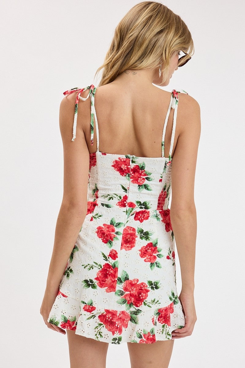 He Loves Me, He Loves Me Not Mini Dress