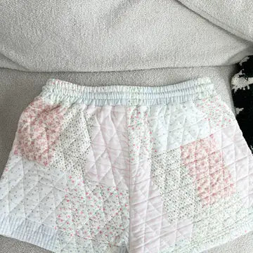 Cottage Quilt SHORTS (Pink)
