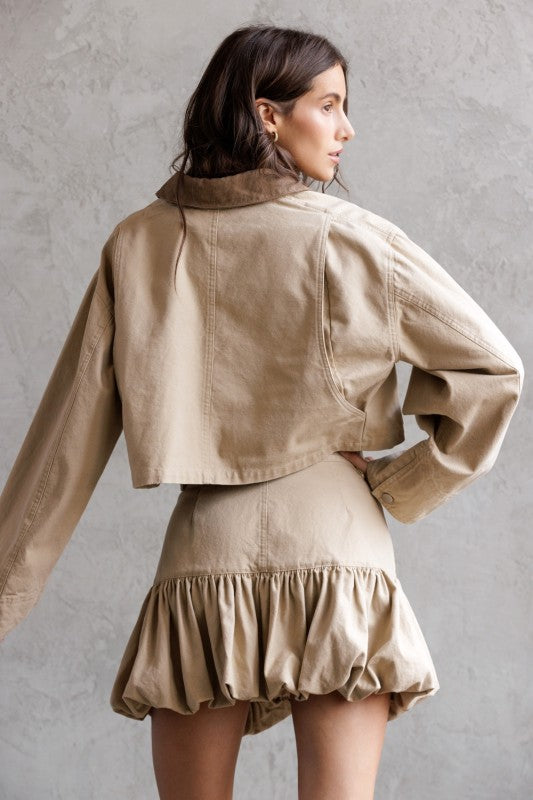 Autumn Dune Jacket + Skirt