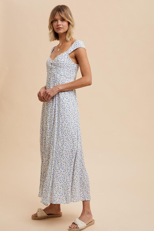 Diana Day Dress (Blue)