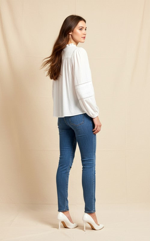 The Ivory Heirloom Top