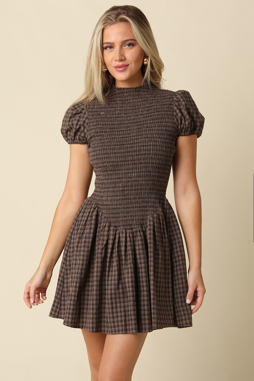 Espresso Plaid Mini