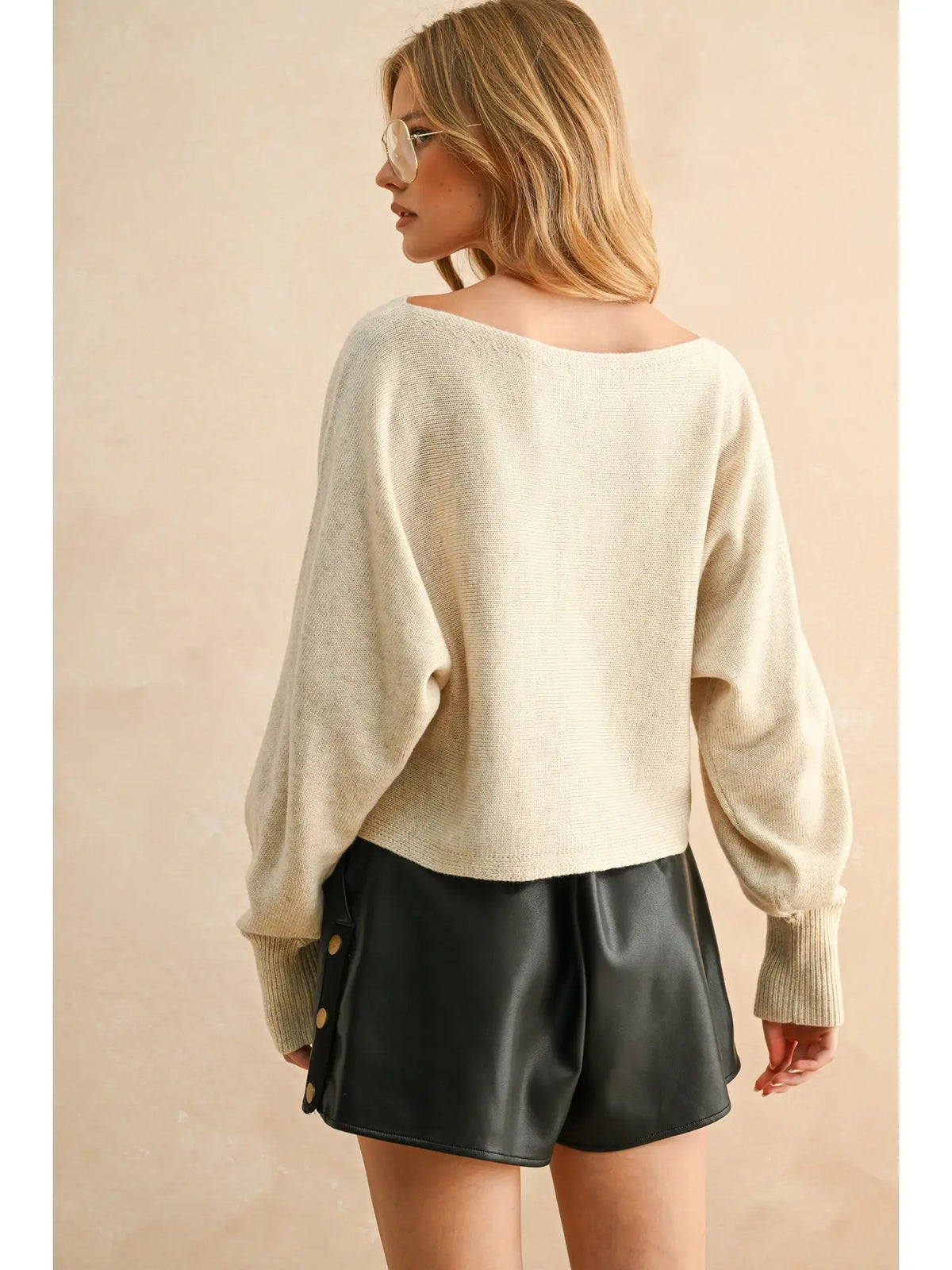 Ardin Boatneck Sweater (Oatmeal)