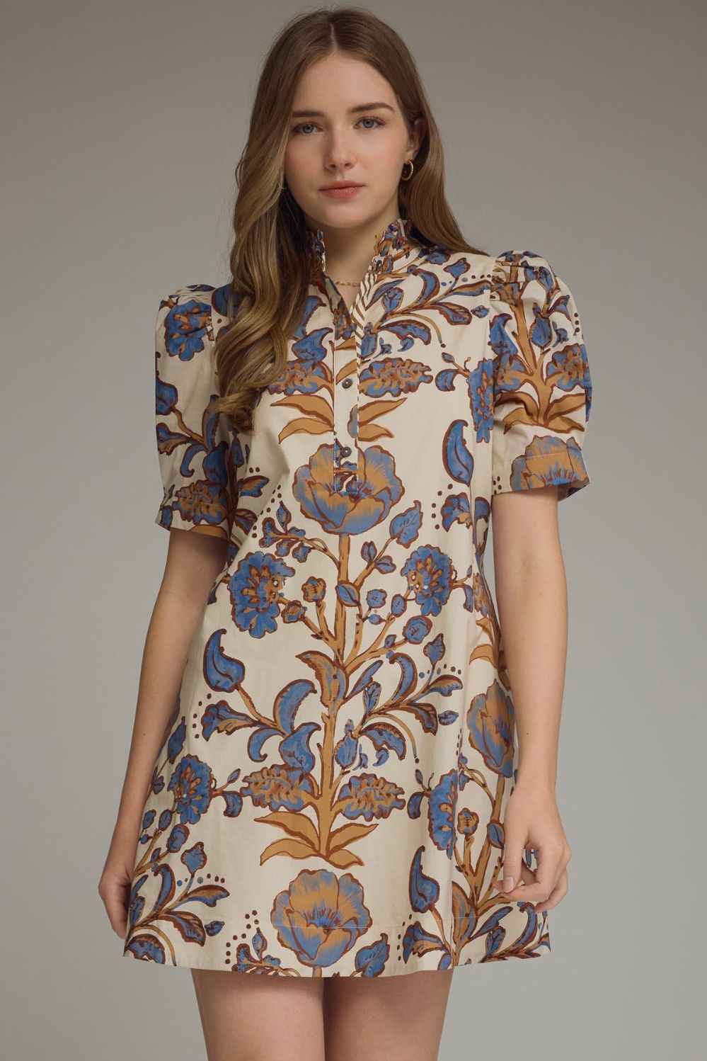 Autumn Heirloom Mini Dress