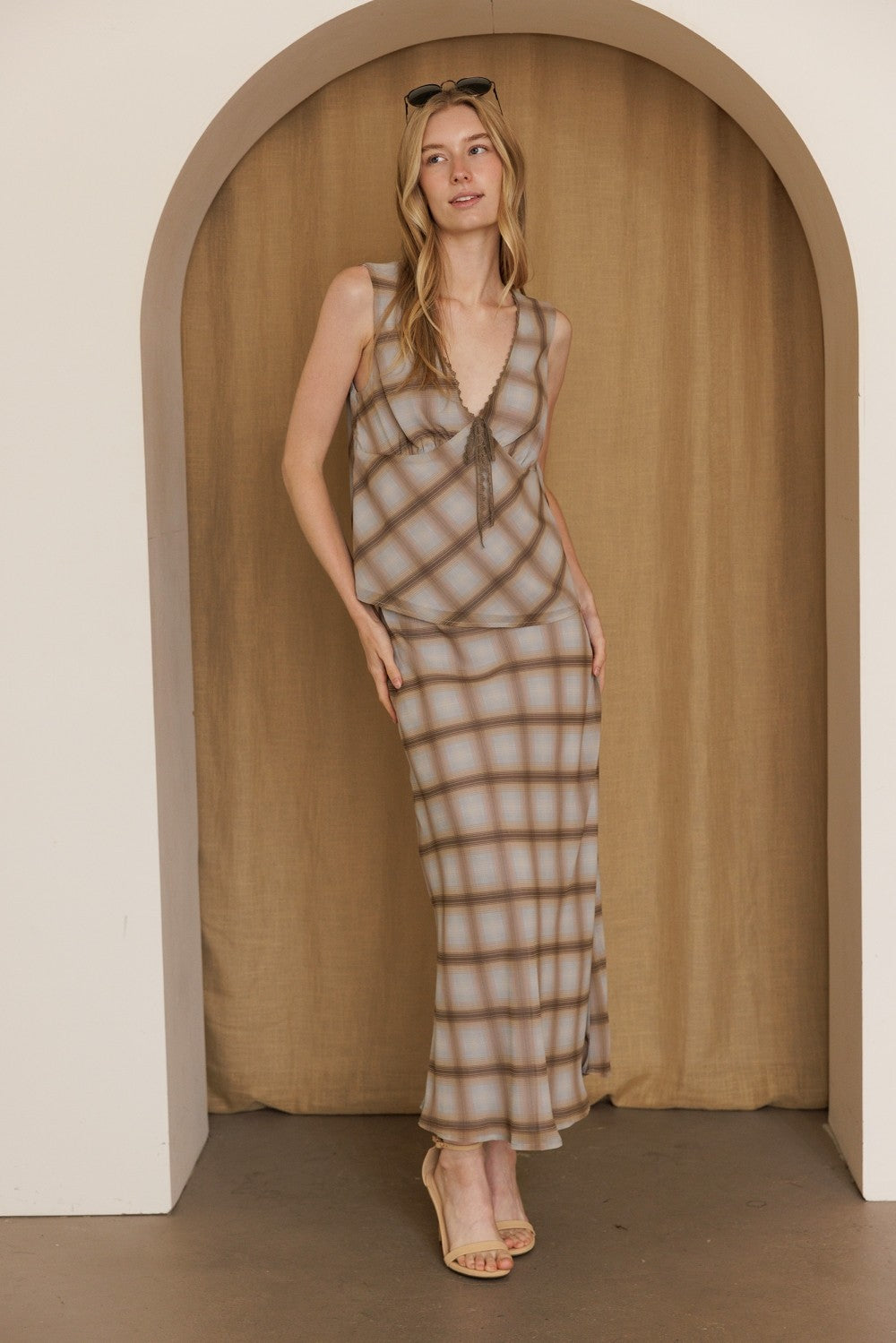 The Chelsea Plaid Set