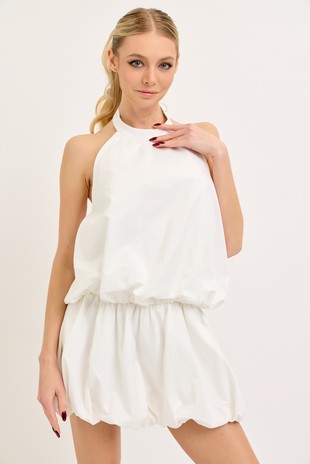 Bubble Halter Dress
